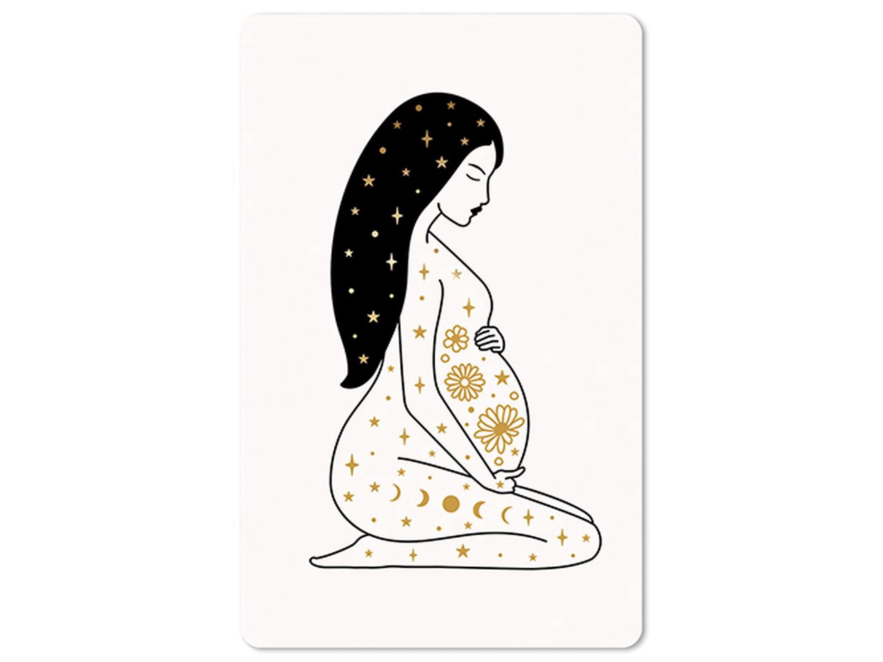 Cartolina Lunacard - Pregnant