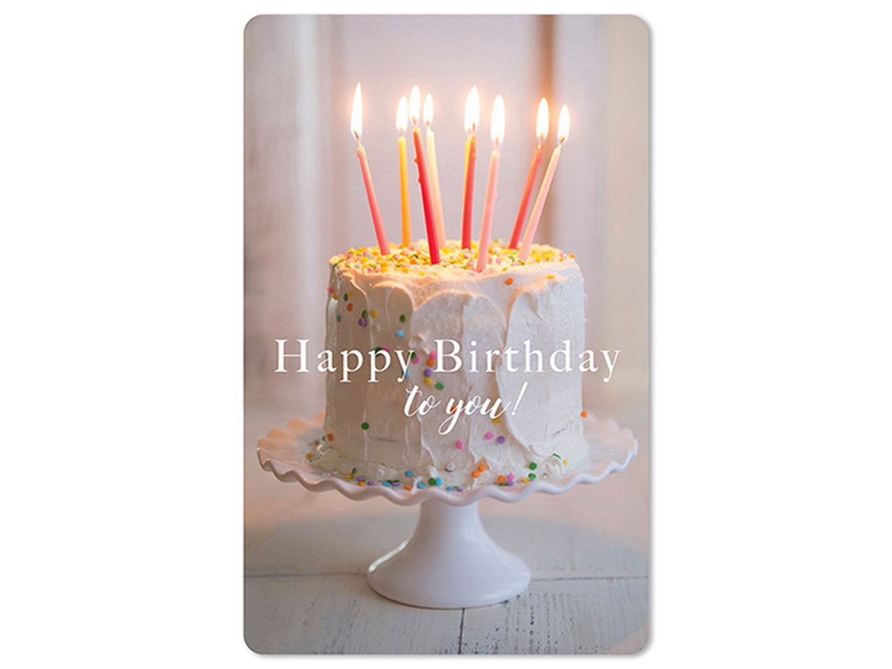 Cartolina Lunacard - Birthday Cake