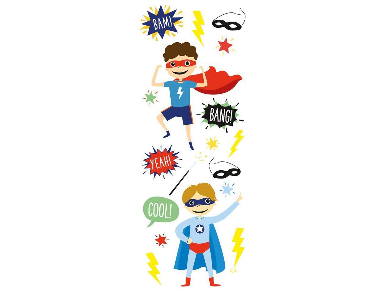 Handmade Sticker Superhero