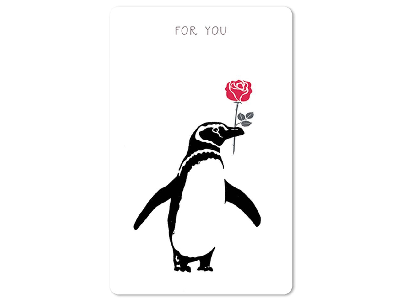 Cartolina Lunacard - Pinguin