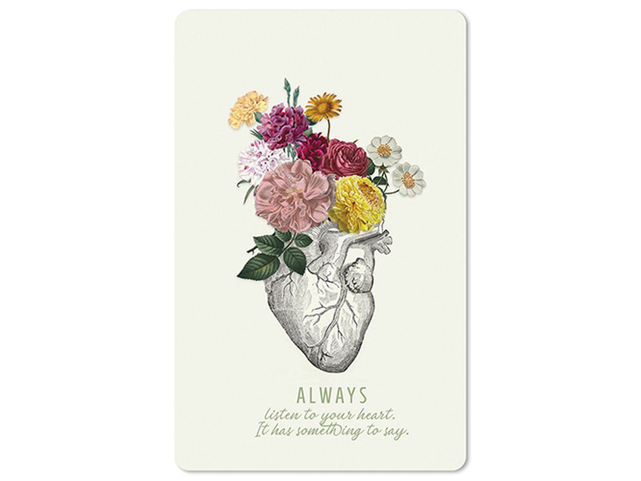 Cartolina Lunacard - Flower Heart