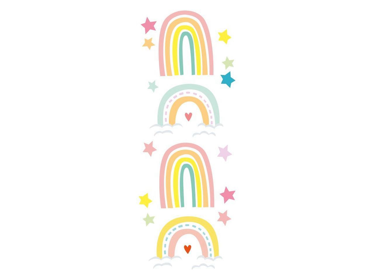 Handmade Sticker Rainbow 2