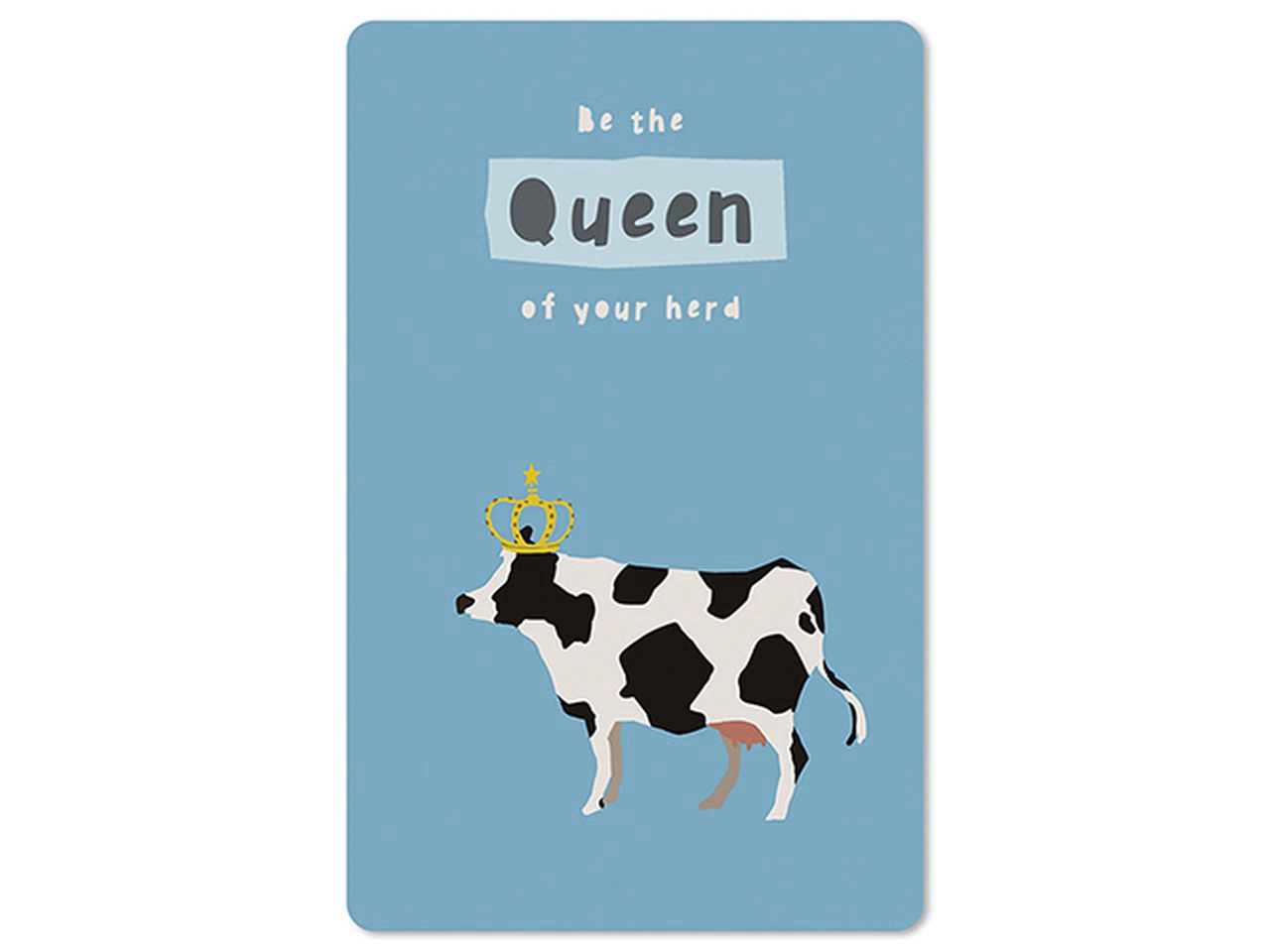 Cartolina Lunacard - Queen cow
