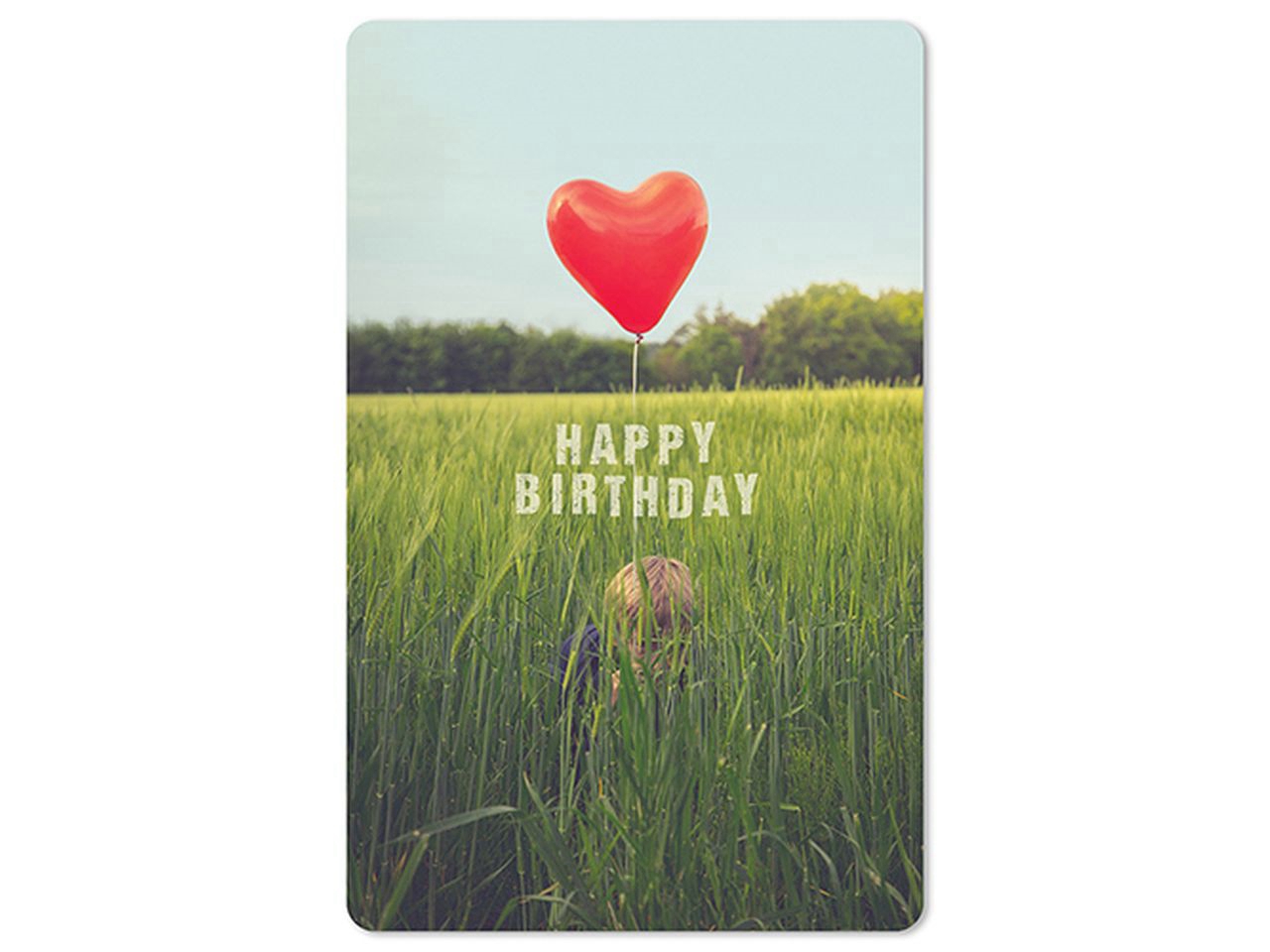 Cartolina Lunacard - Birthday Balloon