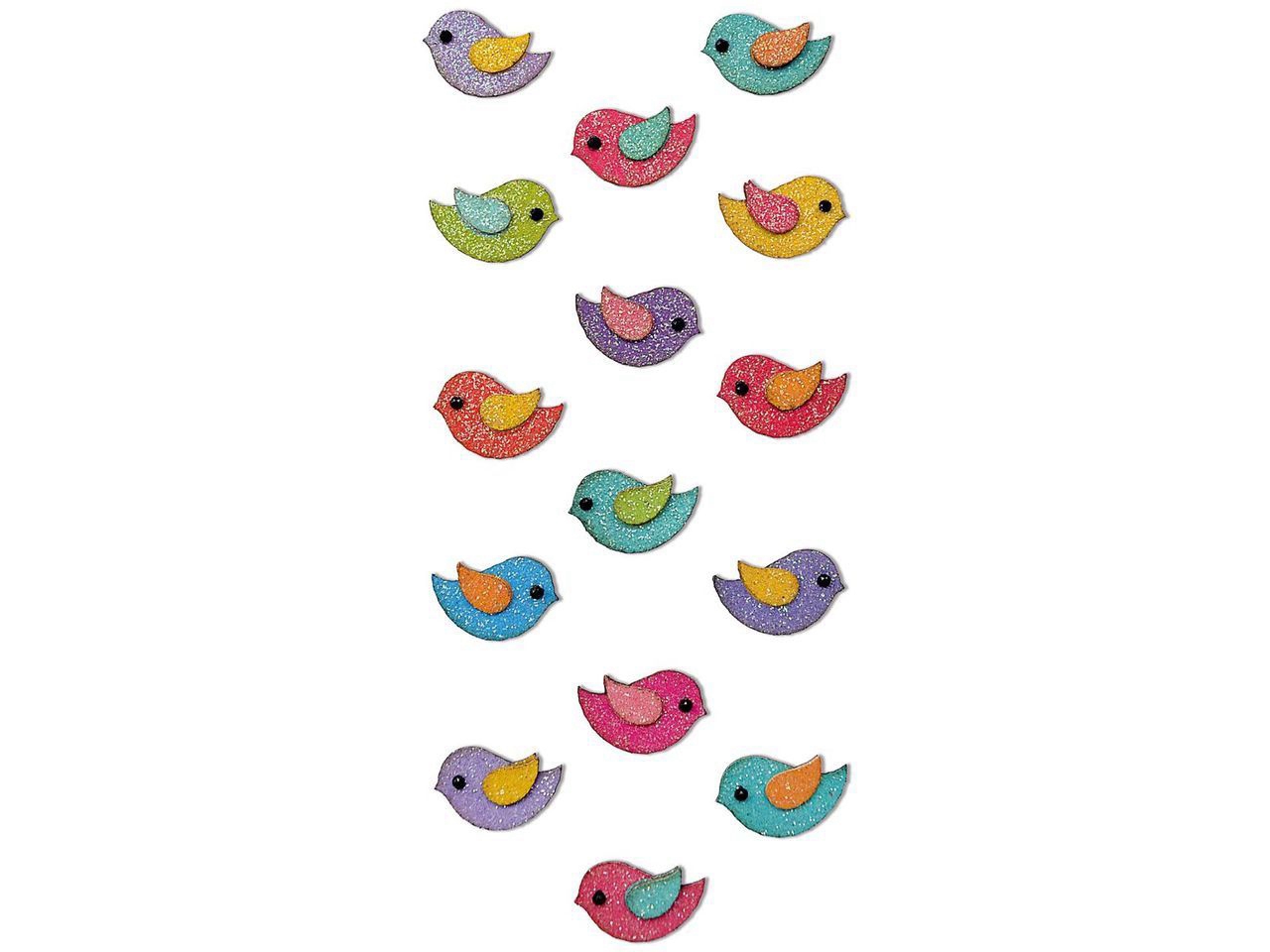 Handmade Sticker Piccoli uccelli