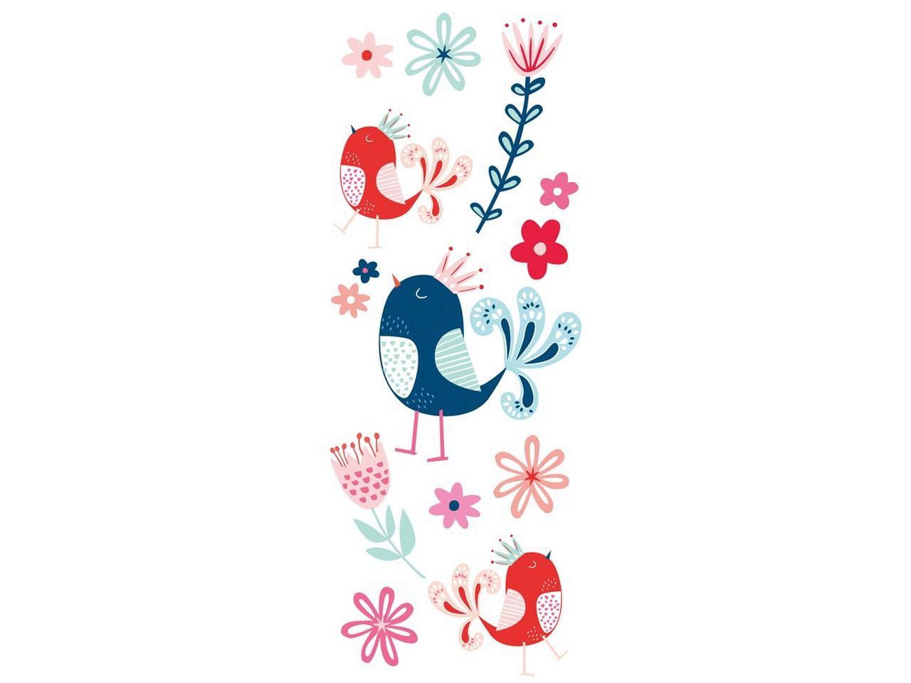 Handmade Sticker Happy Birdie