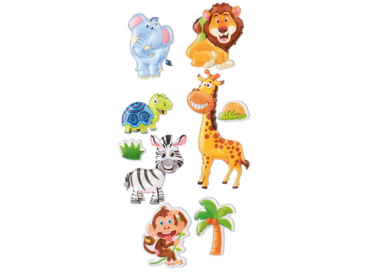 Handmade Sticker Animali di giungla