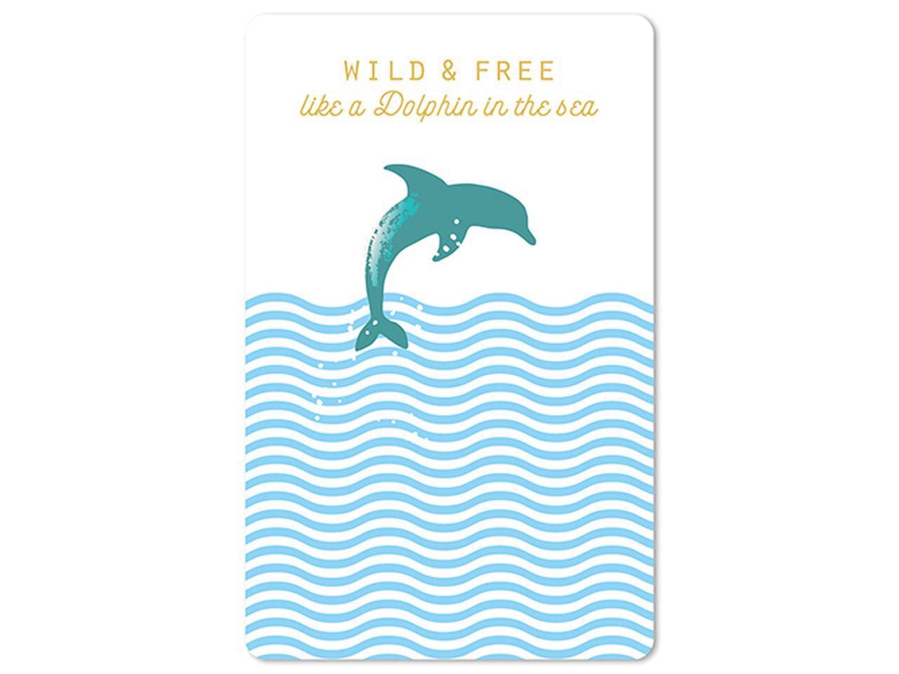 Cartolina Lunacard - Dolphin