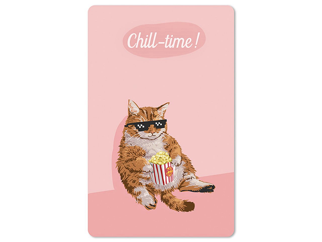 Cartolina Lunacard - Chill cat