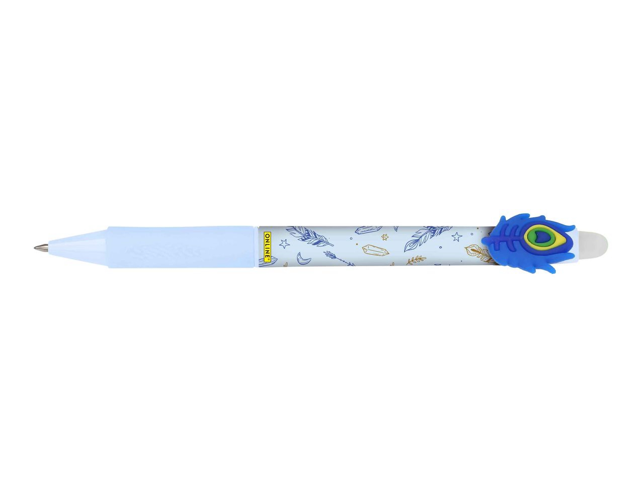 Penna cancellabile magiXX Fun Blue Feather