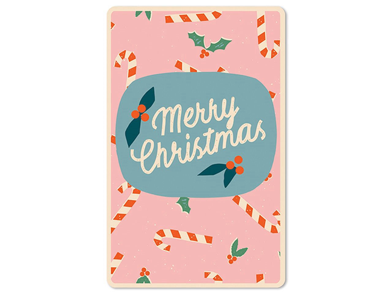 Cartolina Lunacard - Merry Christmas