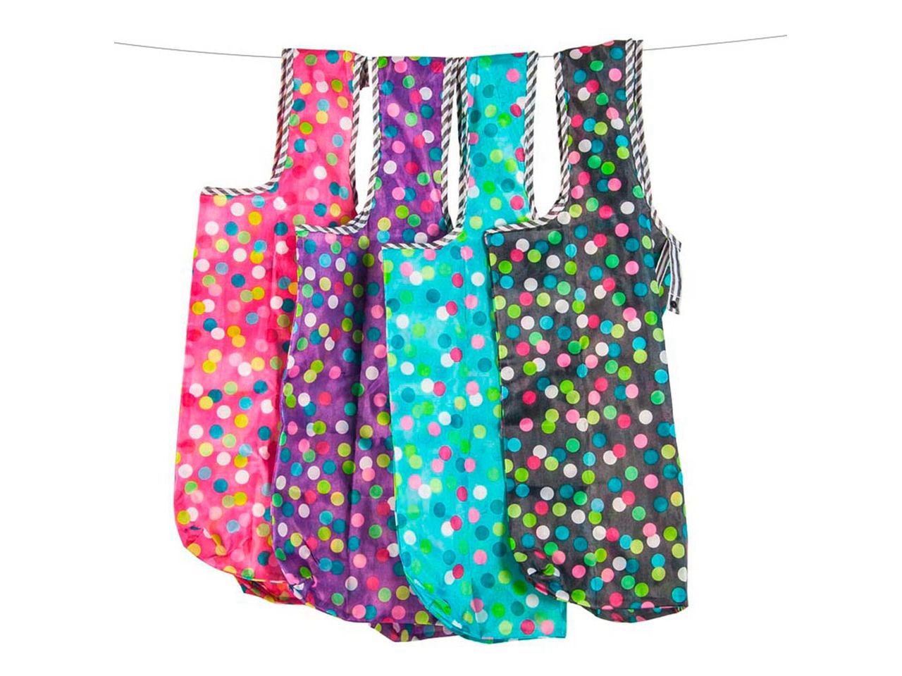 Shopping bag 49x69cm  - dots colorati