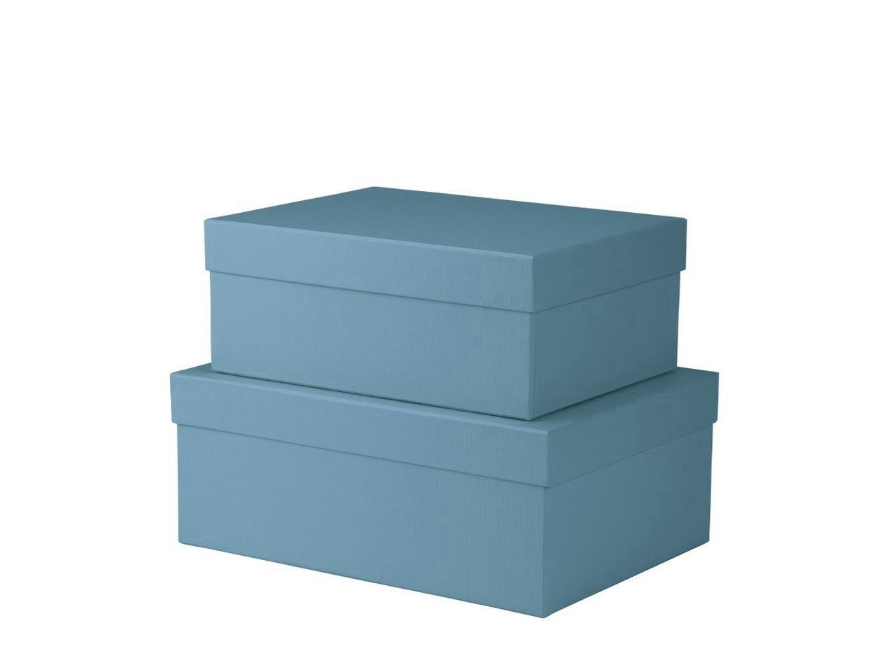 Set 2 scatole rettangolari - serie Boxline
