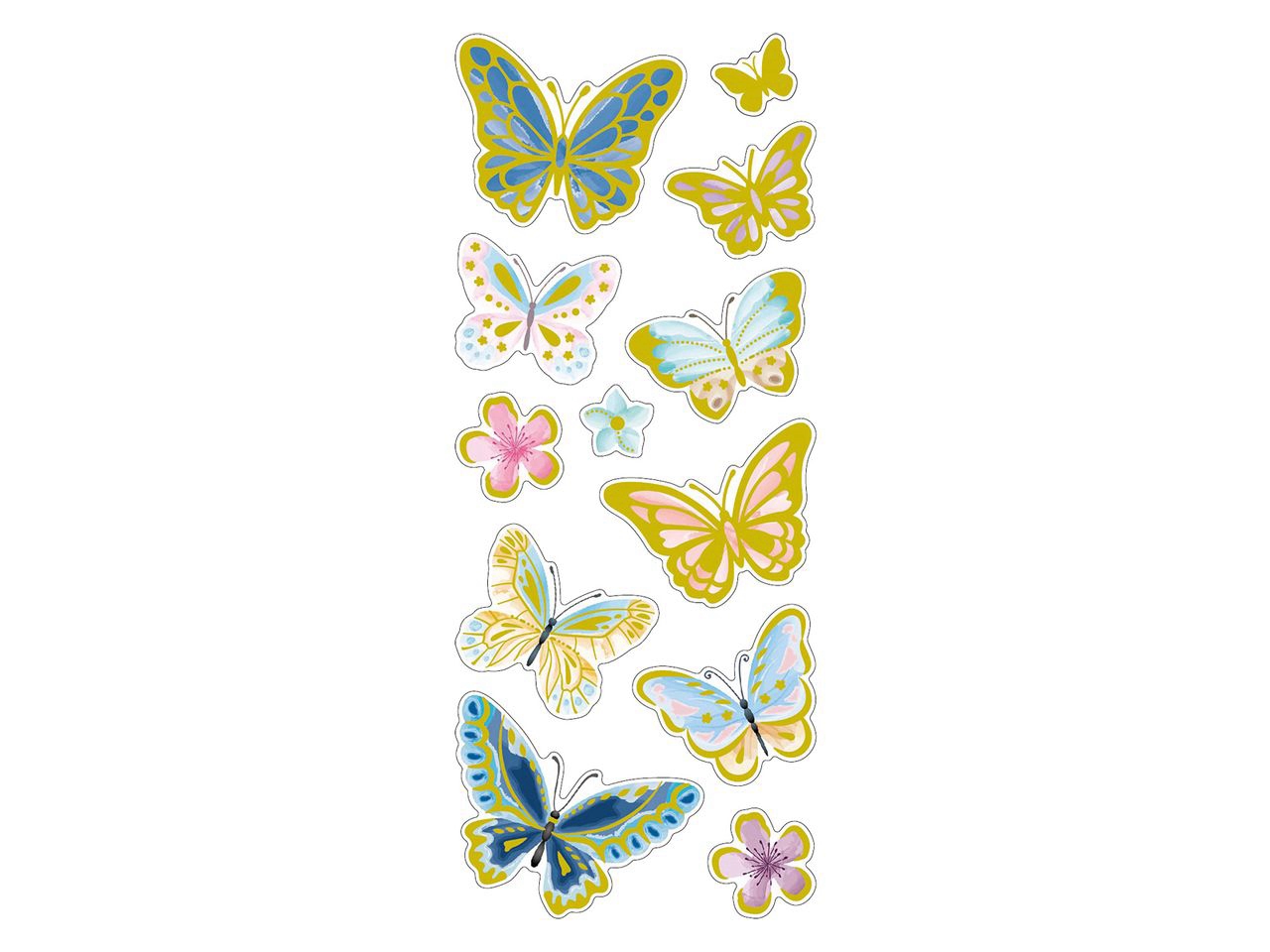 Paper Sticker - Schmetterlinge